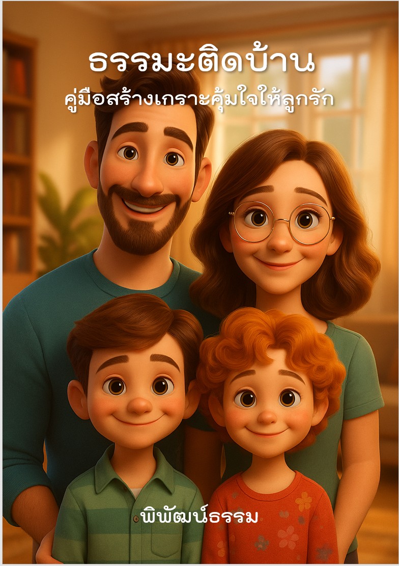 ธรรมะติดบ้าน: คู่มือสร้างเกราะคุ้มใจให้ลูกรักในโลกที่หมุนเร็ว