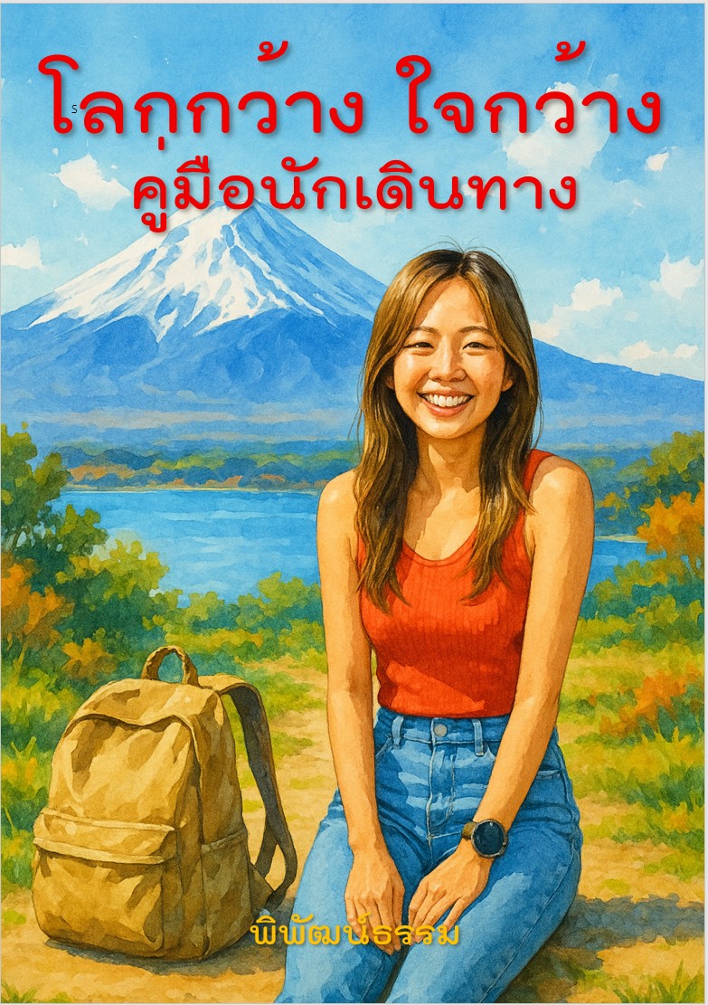 โลกกว้าง…ใจกว้าง: คู่มือนักเดินทางสู่เส้นทางที่ซ่อนอยู่ในหัวใจ