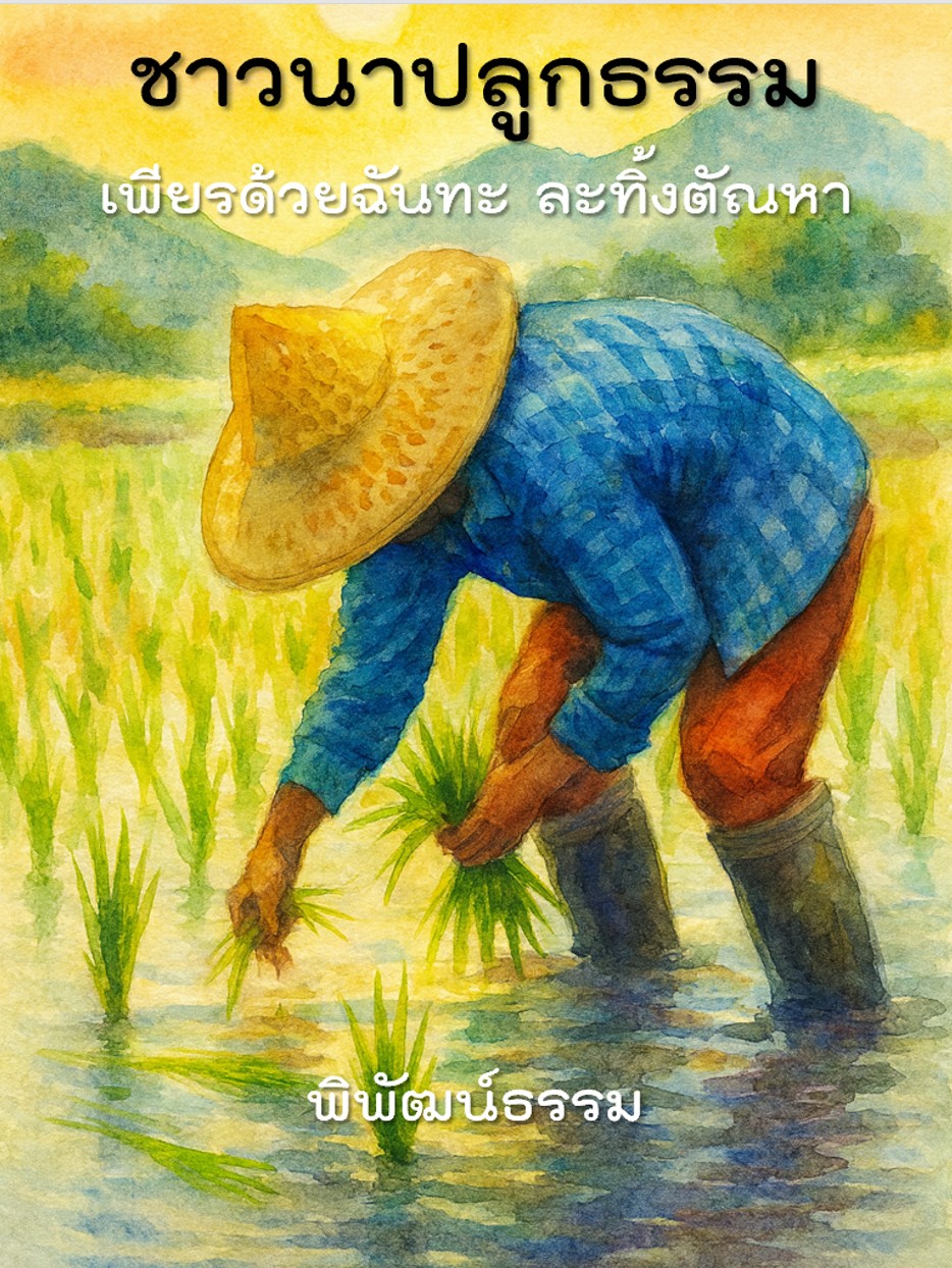 ชาวนาปลูกธรรม: เพียรด้วยฉันทะ ละทิ้งตัณหา