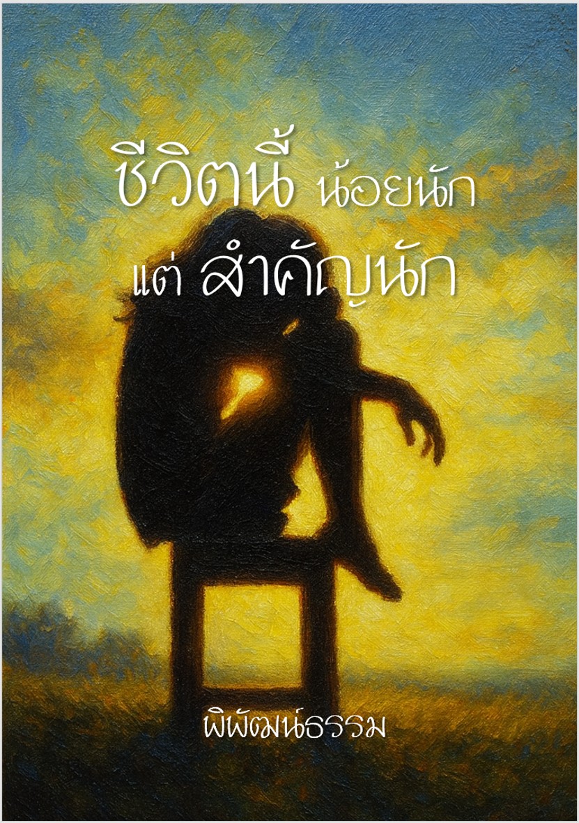 ชีวิตนี้น้อยนัก แต่สำคัญนัก