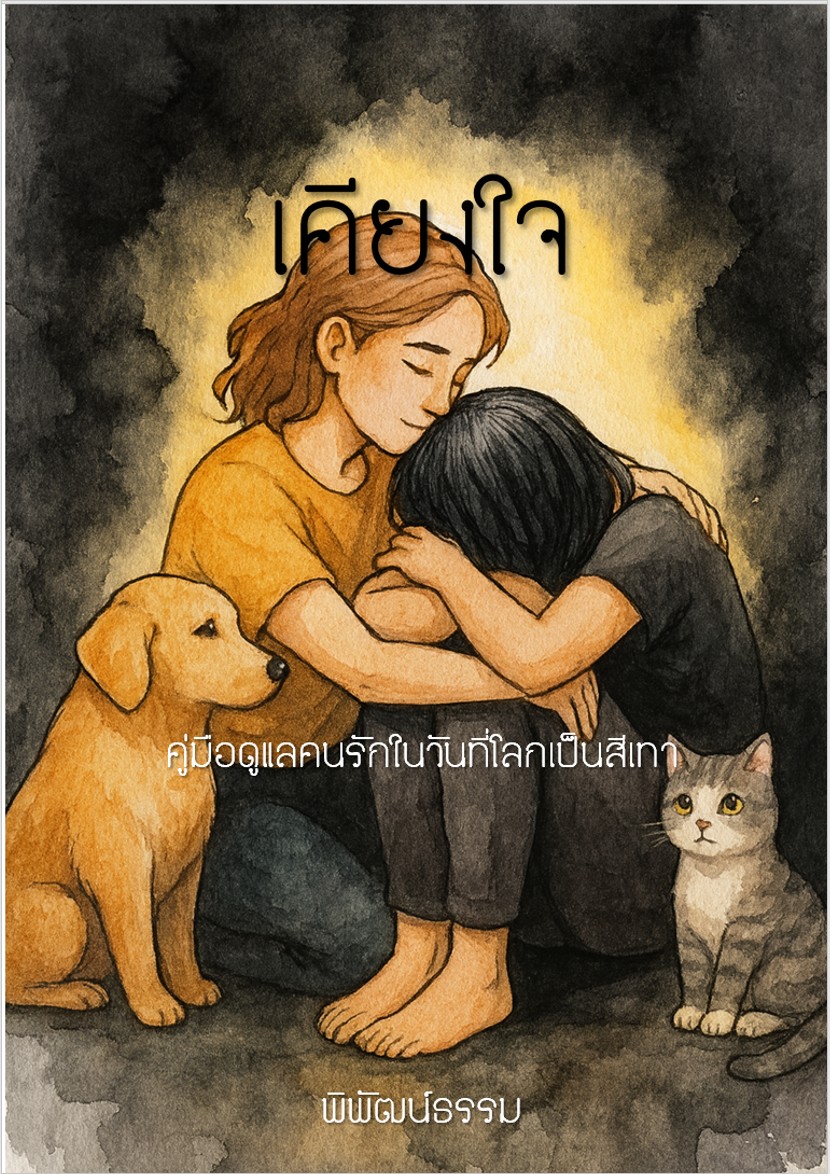 เคียงใจ: คู่มือดูแลคนรักในวันที่โลกเป็นสีเทา