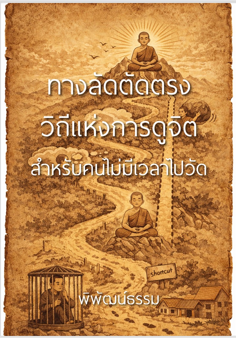 ทางลัดตัดตรง วิถีแห่งการดูจิต